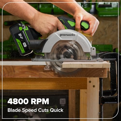 GREENWORKS 24V (5-TOOL) Combo (Drill + Impact Driver + Circular Saw + Multi-Tool + Flashlight), 4.0Ah + 2.0Ah (24,000mAh Power Bank) Batteries, (2) Cables, 65W Rapid Charger - size: 5PCS Combo Kits