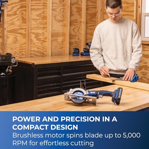 Kreg Rip-Cut + Ionic Drive 4-1/2-Inch Circular Saw Project Kit, 4-1/2-Inch