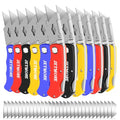 JETMORE 12 Pack Utility Knife, Box Cutter, 30 Blades, Razor Knife Utility - size: 12 Pack