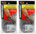Make-2-Fit P 7642 Screen Retainer Spline, 0.210 in., 25 ft., Gray (1 Roll) (Pack of 2) - size: 0.21 (Pack of 2)