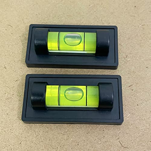 5Pcs Standard Bubble Levels Magnetic Magnet Bubble Spirit Level for Leveling RV, Camper, Travel Trailer, Camping, Turntable, Phonograph, Tripod - size: Style A, Magnetic