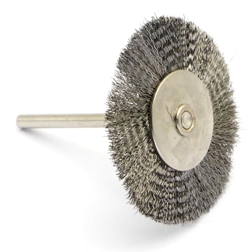 20PCS T-Shaped Wire Brushes - Metal Rust Removal, Polishing, Cleaning - 38mm Diameter, 3mm Shaft - Removes Burrs, Dust, and Oxide Layer - Handles Rough Surfaces - Designed for Industrial and DIY Use - style: Wire Brush T-shaped 3*38mm 20PCS