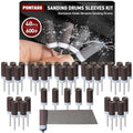 40 Pcs 600 Grit Sanding Drums for Rotary Dremel Tool - style: 600 Grit 40 Pcs