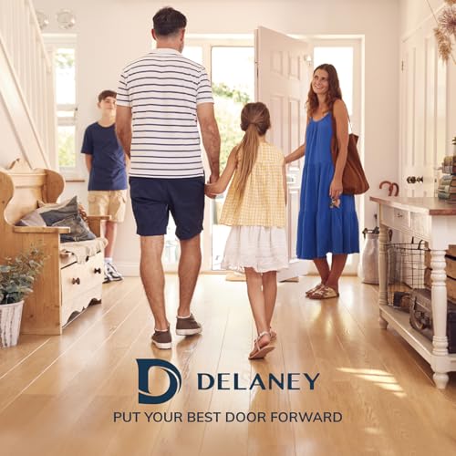 Delaney Kira Privacy (Bed/Bath) Door Lever Right-Hand Polished Chrome - color: Polished Chrome