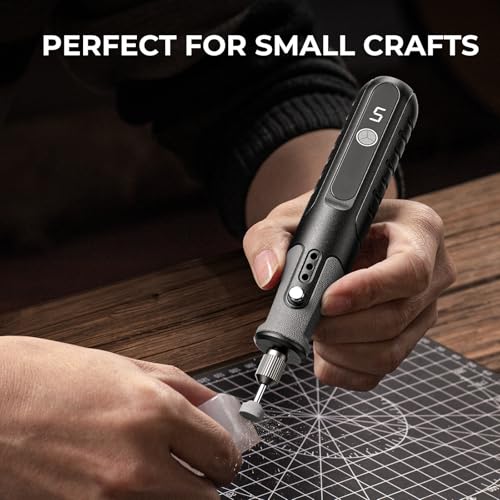 4.2V Cordless Rotary Tool, Powerful 5 Variable Speed,163 Multi-Purpose Kit