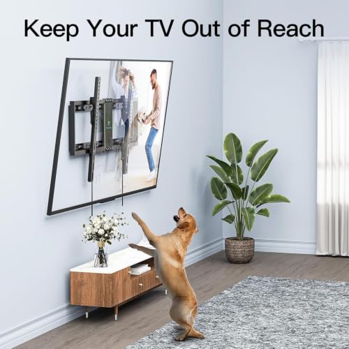 PERLESMITH Tilting TV Wall Mount for 37–85 inch TVs up to 132 lbs - size: 37-85" Tilt TV Wall Mount