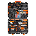 CARTMAN 238-Piece Auto Repair Tool Set, Socket Wrench Kit With Storage Case - color: Orange