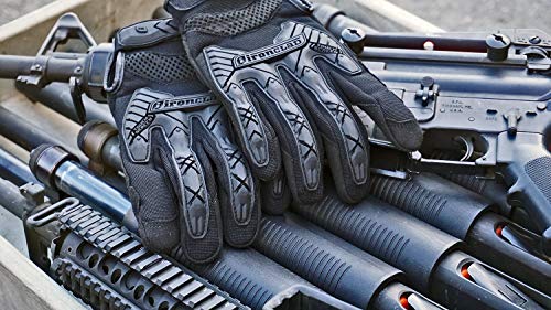 Ironclad Command Tactical Impact, Touch Screen Gloves, TPR Impact Protection, TAA Compliant (1 Pair) IEXT-ICOY-02-S - color: Black, size: Small