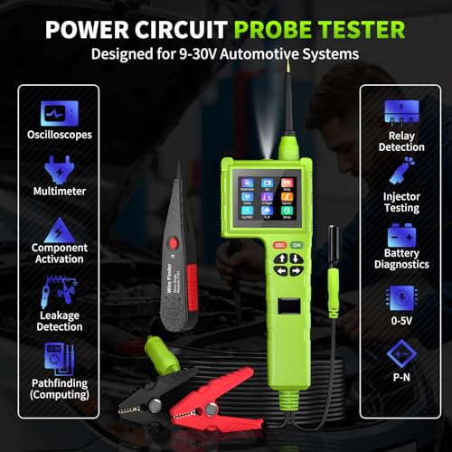 P200 Pro 9V-48V Automotive Power Circuit Probe Kit Multimeter Oscilloscope - color: P200Pro