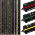 Macarrie 10 Pcs Architectural Scale Ruler 12" Engineers Scale Set, 3 Colors - color: 3 Colors