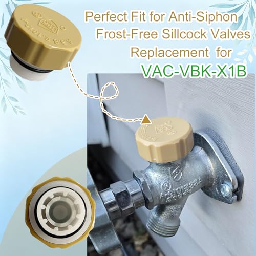 Plastic Vacuum Breaker Repair Kit for Outdoor Faucet, （1pc）