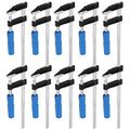 10 Pack 8 Inch Bar Clamps, F Steel Bar Clamps with Pad Protector for Welding, Woodworking and DIY Project - size: 10 Pack 8 Inch