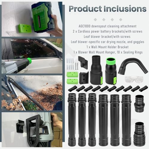 AGC1000 Gutter Cleaning Attachment Kit for EGO 530CFM / 580CFM / 575CFM