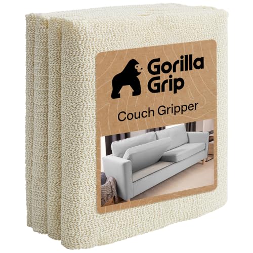 Gorilla Grip Non Slip Cushion Gripper to Prevent Sliding, 22x70 - size: 22x70 Sofa - Standard