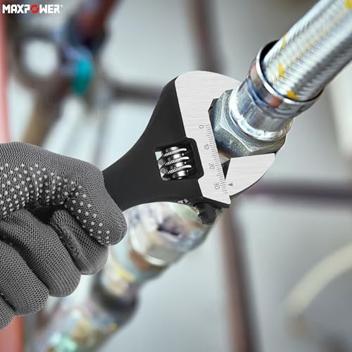 MAXPOWER 12 inch Spud Wrench, Max Jaw Opening 1-3/8 inch - size: 12 in. / 1Pcs