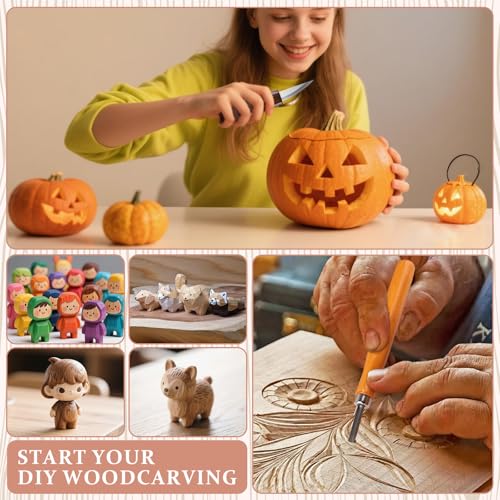 26 in 1 Wood Carving Tools Kit for Beginners