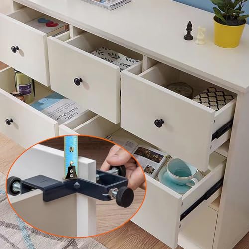 Drawer Front Installation Clamps 2PCS,Cabinet Drawer Installation Clamps,Cabinet Hardware Jig Drawer Jig For Easy and Fast Drawer Front Panel Installation