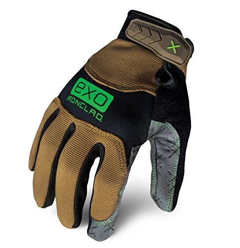 Ironclad EXO-PPG-02-S Project Pro Gloves, Small - color: Brown, size: Small (Pack of 1)