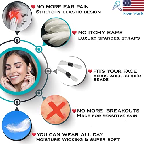 Arcarius Breathable Sports Face Mask – Moisture Wicking Gym & Travel Fit (3-Pack) - color: Cute Pink