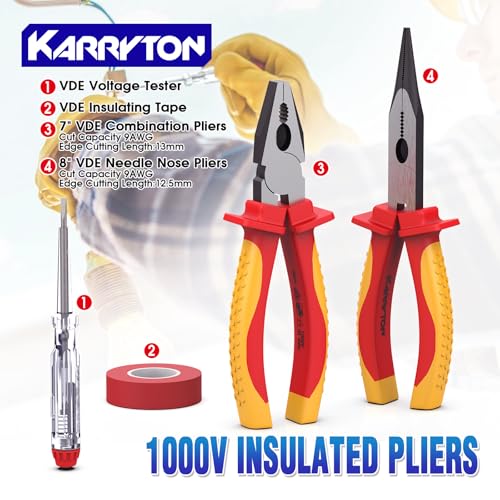 14PCS 1000V Insulated Electrician Tool Set
