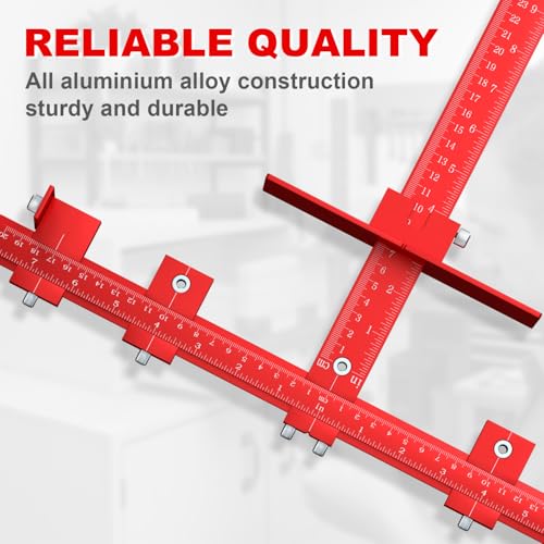 ECY Cabinet Hardware Jig, Adjustable Cabinet Handle Installation Tool