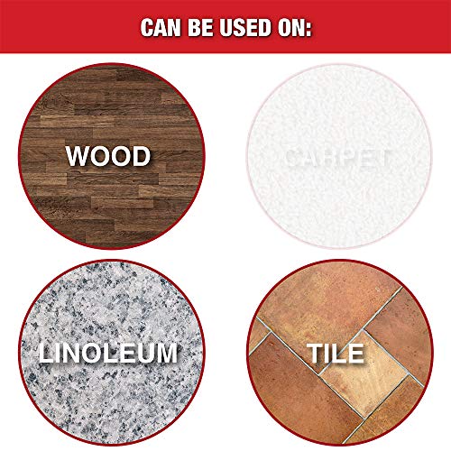 Super Sliders Secure Grip Formed Felt Movers for Furniture to Protect Hard Surfaces, 1", Walnut Brown (4 Pack)