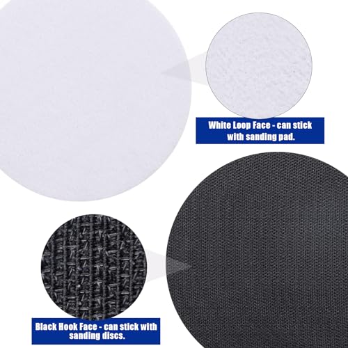 6 Pack 5 Inch Interface Pads - Foam Sanding Pads for Orbital Sander - size: 5 inch - 6 Pack