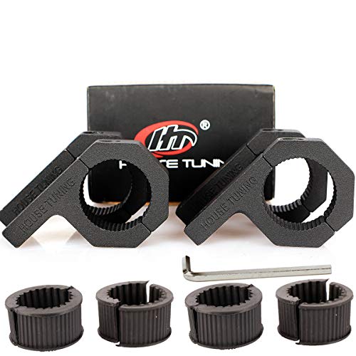 House Tuning Led Light Bar Clamps 1.25 inch -Pack 4,Tube Clamp Mount kit 1-1/4 Bar Clamp Brackets for Motorcycle ATV UTV Trucks Boat Fog Light Mount (1.25" -Clamp Mount Kit) - size: 1.25"-Clamp Kit