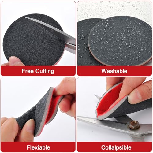 MAXMAN 20Pcs Sanding Sponge Set, 3" Foam Sanding Pads, 320Grit for Wood - style: 320 Grit