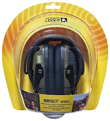 Howard Leight by Honeywell Impact Sport Sound Amplification Electronic Shooting Earmuff