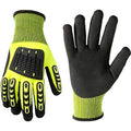 Wells Lamont Men's Impact Protection Nitrile Coated Work Gloves, X-Large - size: X-Large