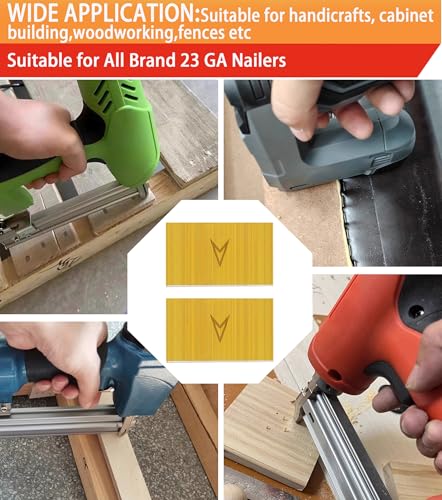23 Gauge Pin Nails,Headless Pinner,1-3/8",10000pcs - size: 1-3/8"---10000pcs