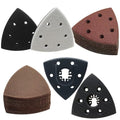 FOWOK 89Pcs Oscillating Tool Sanding Pads Kit for Finishing Detail Sanding - style: 89Pcs