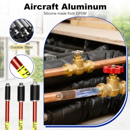 Plumbing Plug Tool Kit (3 Tools) Replacement for jet swet - color: Yellow