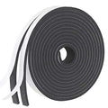 Weather Stripping Door Seal Strip for Doors and Windows, 1/2In x 1/2In x 13Ft x 2 Roll Foam Insulation Tape Self Adhesive,Sound Proof,Weatherstrip,Pipe Cooling, Air Conditioning Seal Strip - size: 1/2 in x 1/2 in x 13 ft x 2 Roll
