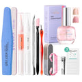 Gellen Nail Care Kit with 10PCS Manicure Tools: Nail Strengthener Sakura - color: Cherry Blossom Scent