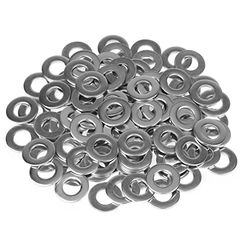 5/16 Inch Flat Washers, 304 Stainless Steel Flat Washers, 100 Pieces - size: 5/16" (100 Pieces)