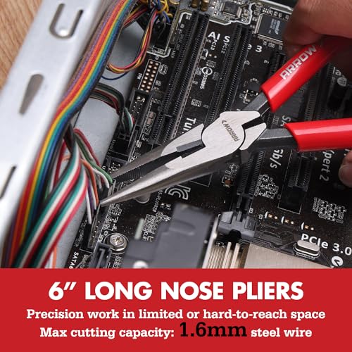 ARROW 3PCS Pliers Set, Premium Carbon Steel
