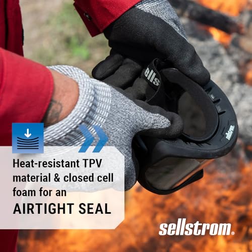 Sellstrom Odyssey II Wildland Anti-Fog Fire Safety Goggles, ANSI & NFPA 70E - style: Smoke Lens