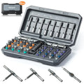 42 in 1 Multitool Set, Repair Tool Kit, Detachable Allen Wrench Ratchet Set - color: 42 in 1-gray