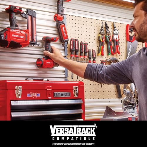 CRAFTSMAN V20 Cordless 6-Tool Combo Kit With Two 2.0 Ah Batteries and Charger (CMCK601D2)