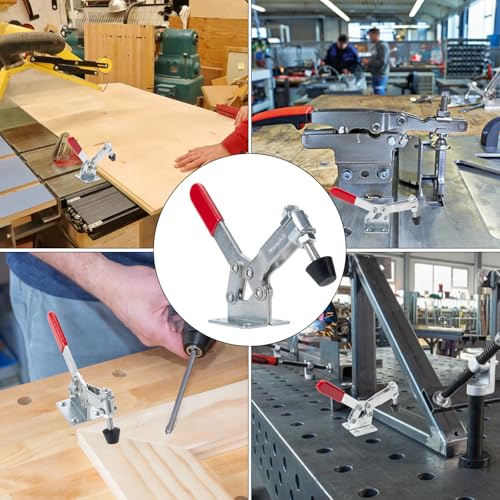 201C Horizontal Toggle Clamp, 10-Pack, 220 lb Holding Capacity - style: 201C,10PK