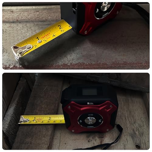 2 in 1 Laser Tape Measure with Level | 131ft/40M