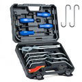OMT 17pc Drum Brake Tool Kit with Spring Compressors and Adjusting Spoons