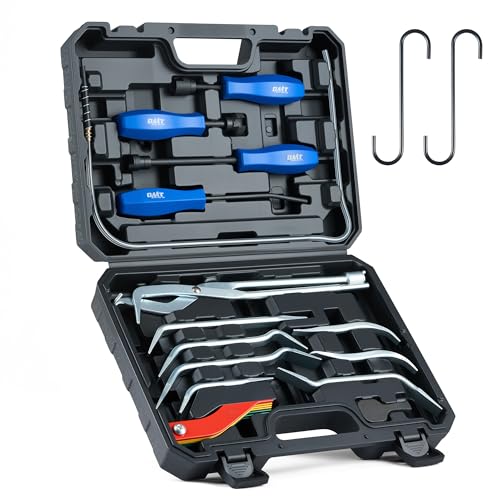 OMT 17pc Drum Brake Tool Kit with Spring Compressors and Adjusting Spoons