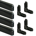 Prime-Line PL 7808 Aluminum Screen Frame Kit, Bronze, Set of 1 - color: Black