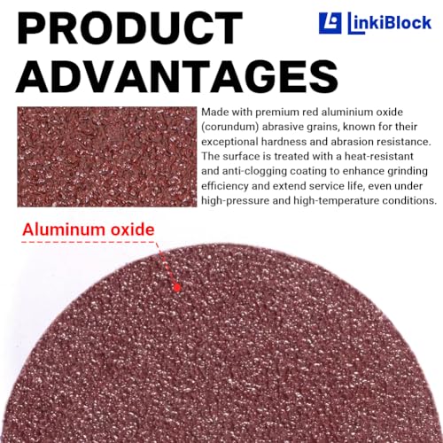 150Pcs 2 inch R-Type Quick Change Aluminum Oxide Surface Conditioning Sanding Discs Set 40 Grit with Adapter & Backing Pad - style: 40 Grit