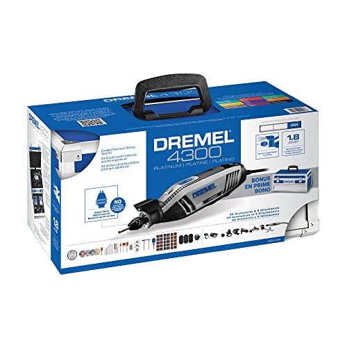 Dremel 4300-9/64 Rotary Tool Kit with Flex Shaft and 64 Accessories - style: 73 Piece Kit
