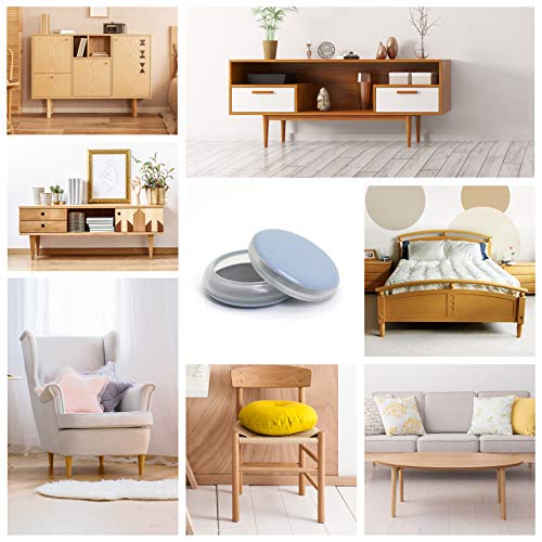 Sliders Pads for Round Furniture Legs(1 1/2 inches(38mm),16 Pack),Table/Chair/Cabinet/Sofa Glides,Protect The Floor by Sliding Like Magic,Suitable for Carpet, Wood & Ceramic Tile Floor,etc - size: 1 1/2 inches(38mm) Round