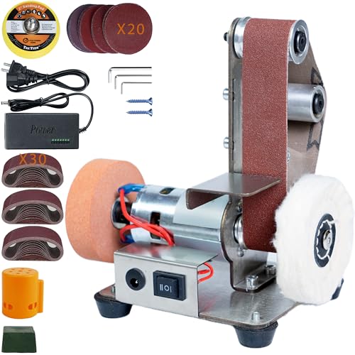 Mini Belt Sander, Electric Small Sander Knife Sharpener, 5.1''x6.7''x7.5'' - size: 5.1''x6.7''x7.5''